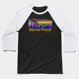 Denver Pride -Bi Baseball T-Shirt